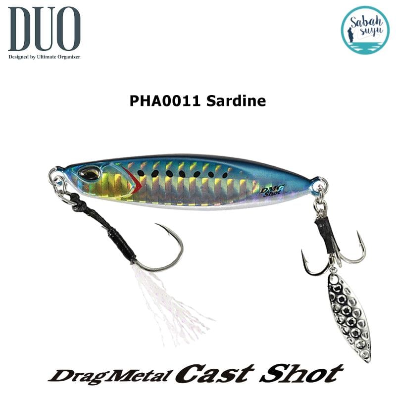 Duo Drag Metal Cast Shot Jig 40gr. PHA0011 Sardine