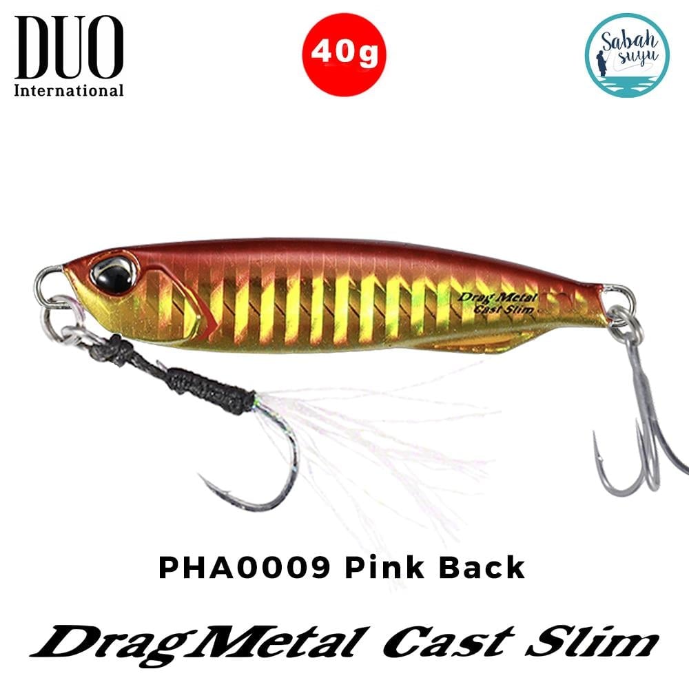 Duo Drag Metal Cast Slim Jig 40gr. PHA0026 Red Gold