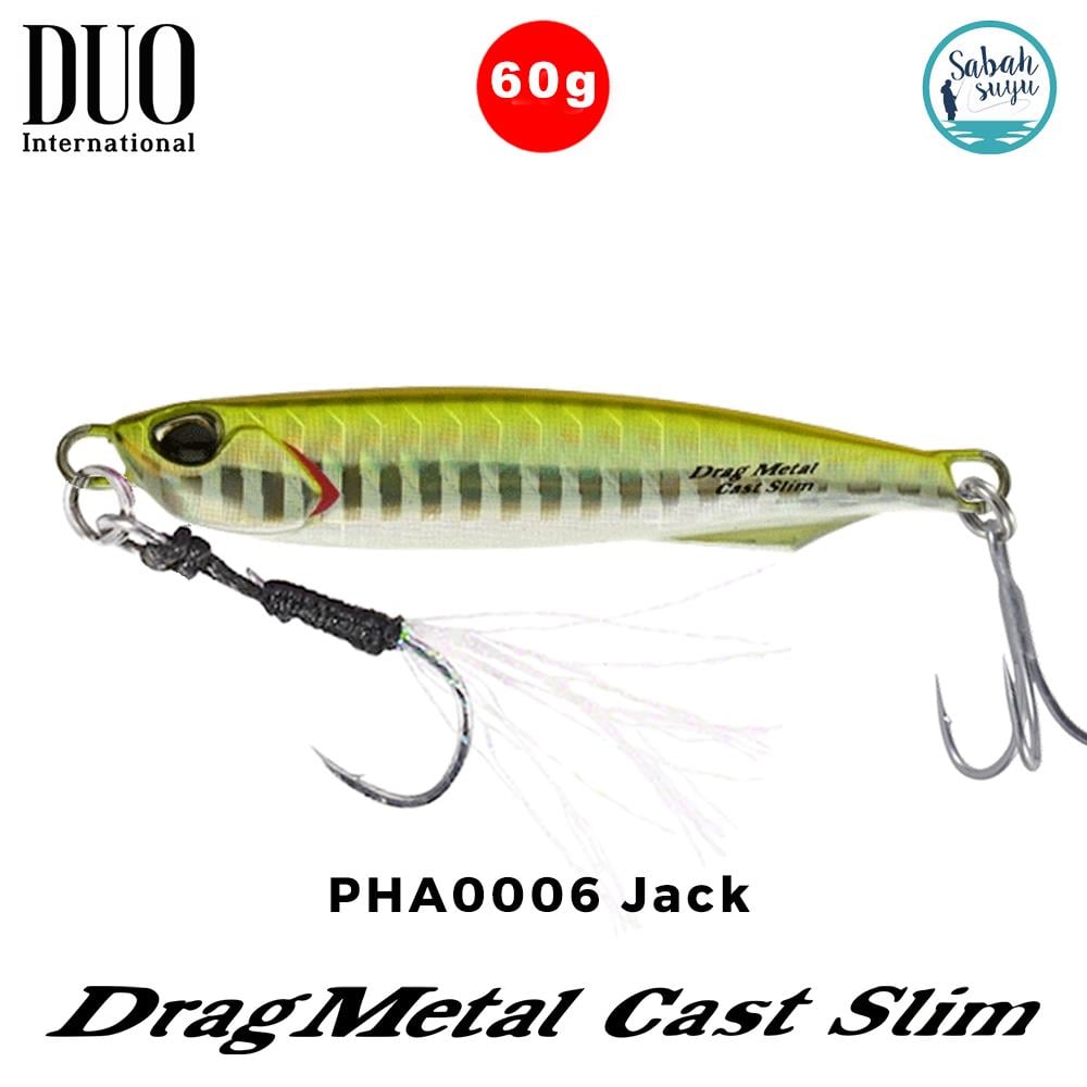 Duo Drag Metal Cast Slim Jig 60gr. PHA0006 Jack