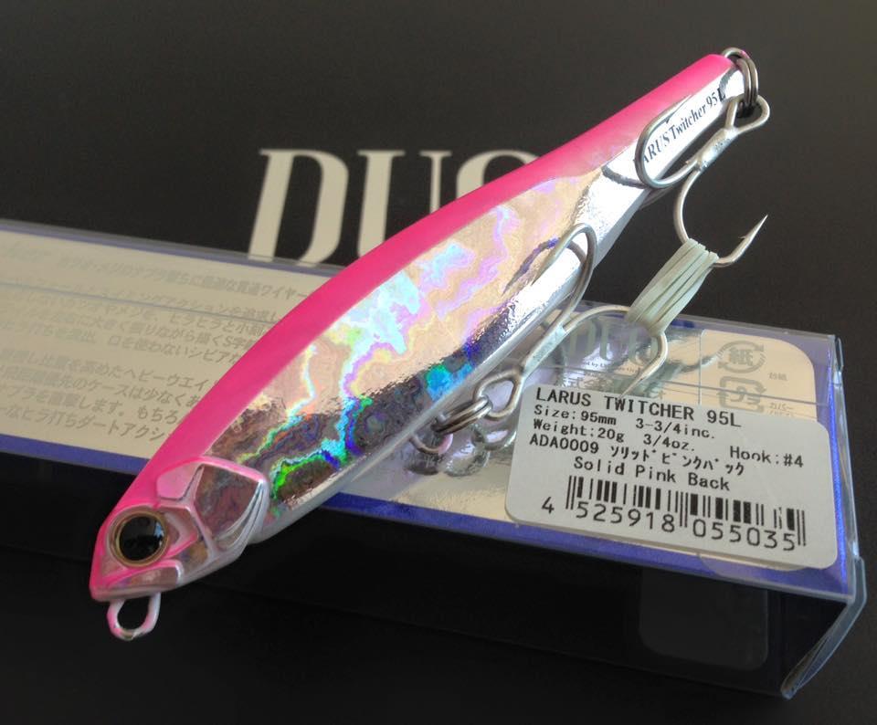 Duo Larus Twitcher 95 L ADA0009 Solid Pink Back