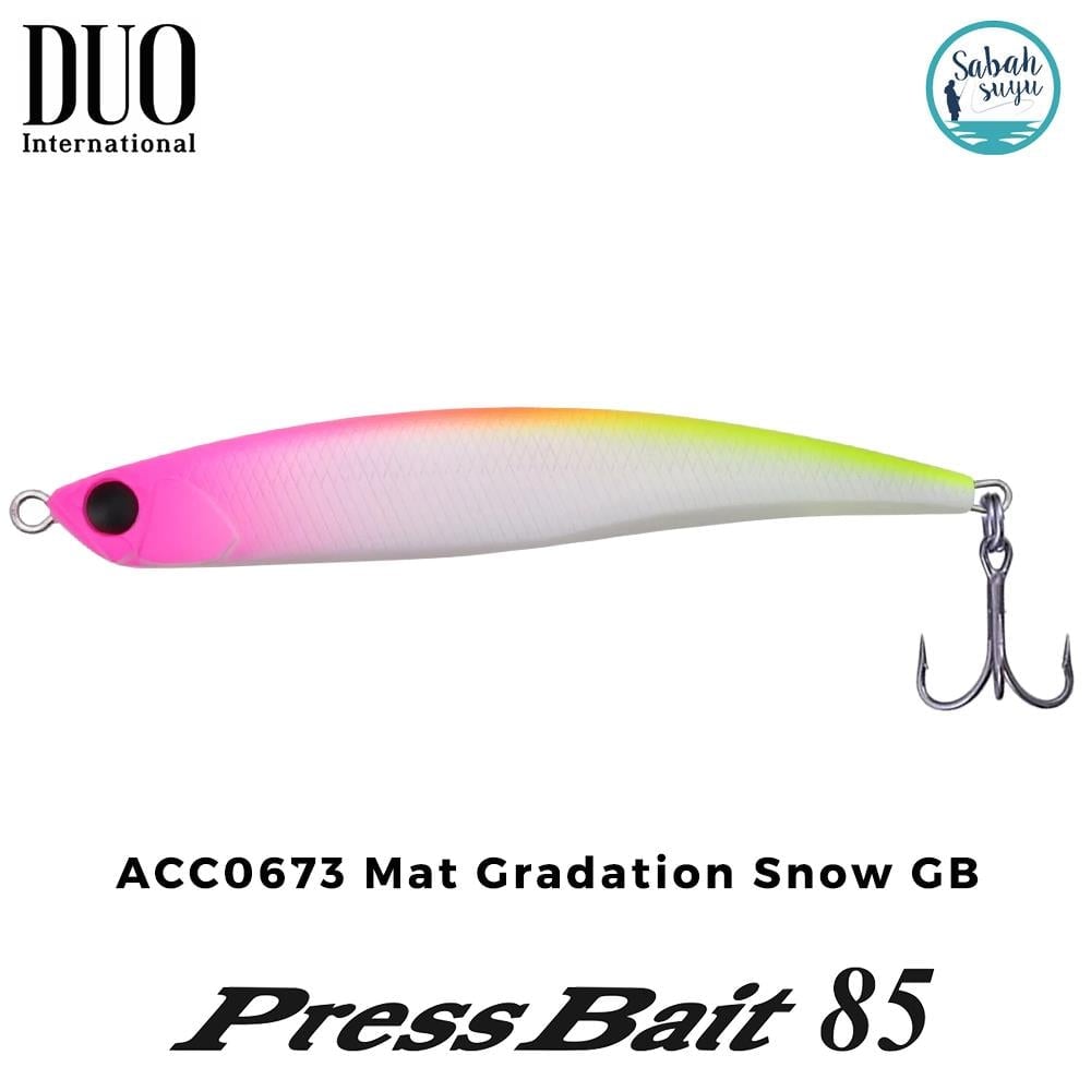Duo Press Bait 85 ACC0673 Mat Gradation Snow GB
