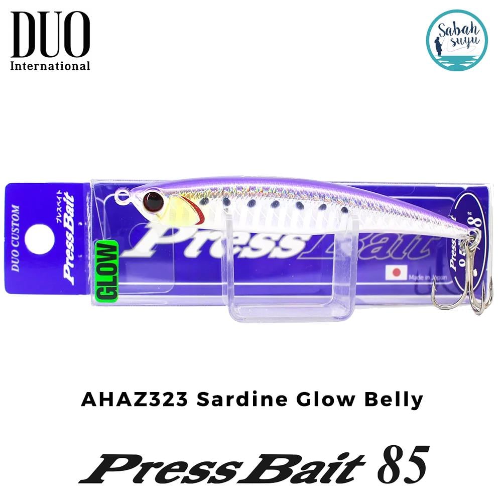 Duo Press Bait 85 AHAZ323 Sardine Glow Belly