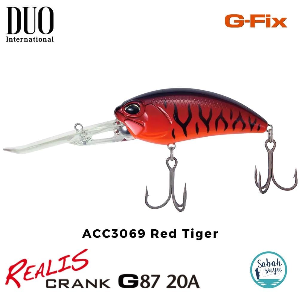 Duo Realis Crank G87 20A ACC3069 Red Tiger