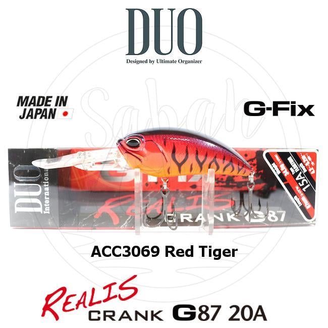 Duo Realis Crank G87 20A ACC3069 Red Tiger