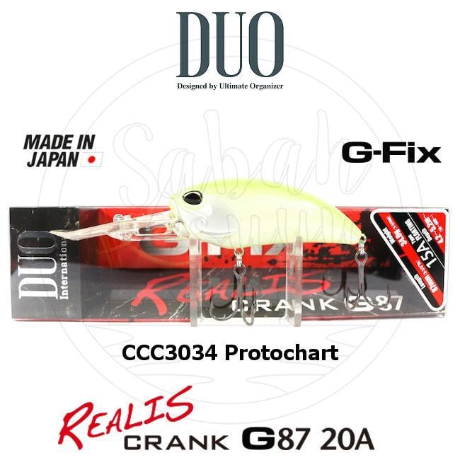 Duo Realis Crank G87 20A CCC3034 Protochart