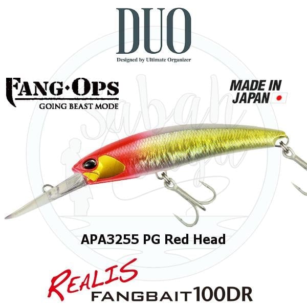 Duo Realis Fang Bait 100DR APA3255 PG Red Head