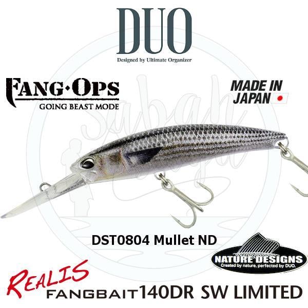 Duo Realis Fang Bait 140DR SW DST0804 Mullet ND