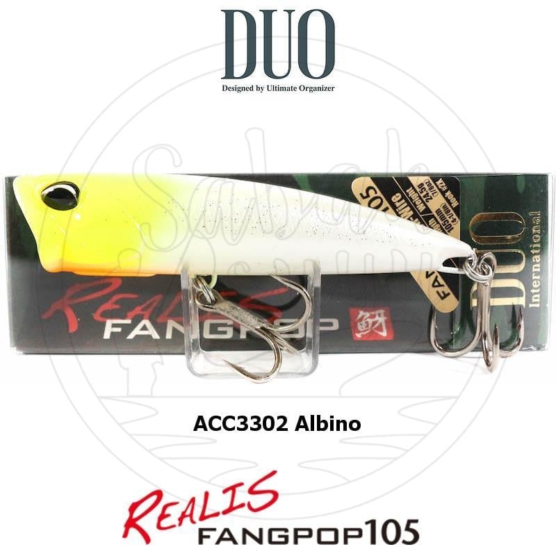 Duo Realis Fang Pop 105 Popper Sahte Yem ACC3302 Albino