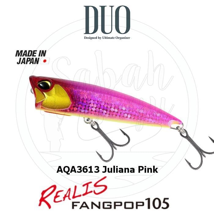 Duo Realis Fang Pop 105 Popper Sahte Yem AQA3613 Juliana Pink