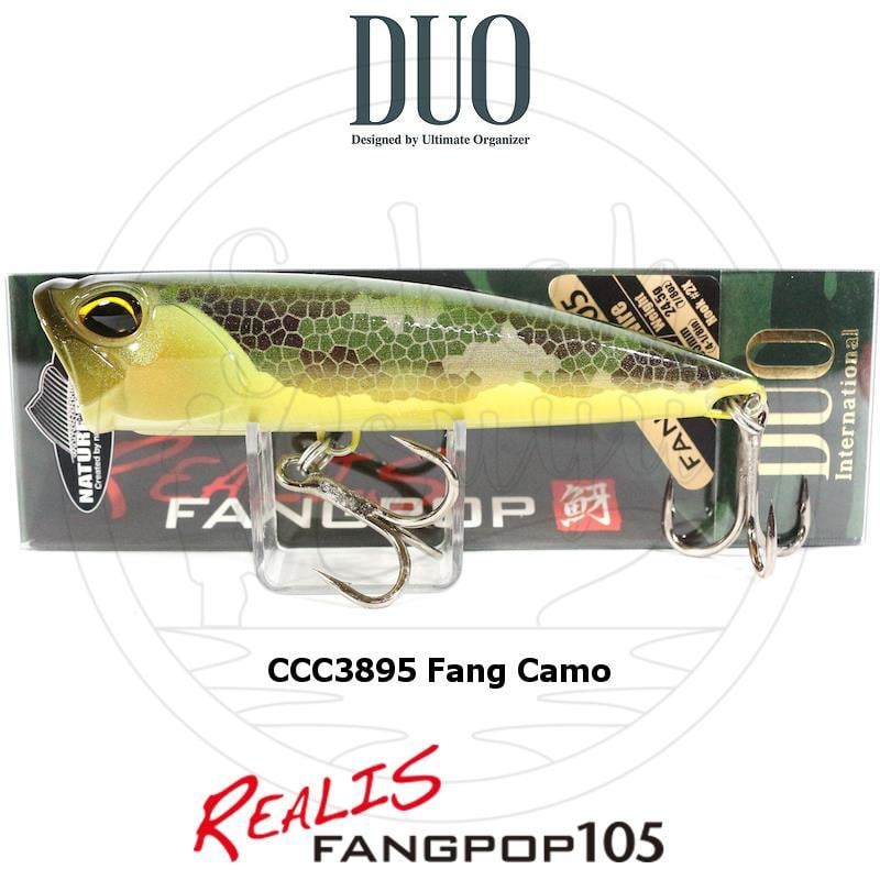 Duo Realis Fang Pop 105 Popper Sahte Yem CCC3895 Fang Camo