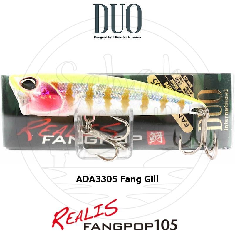 Duo Realis Fang Pop 105 Popper Sahte Yem ADA3305 Fang Gill