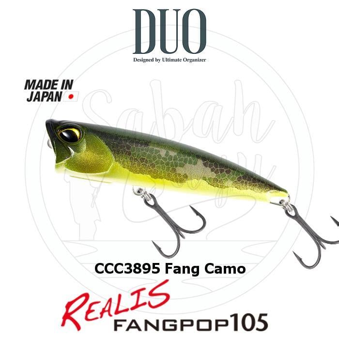 Duo Realis Fang Pop 105 Popper Sahte Yem CCC3895 Fang Camo