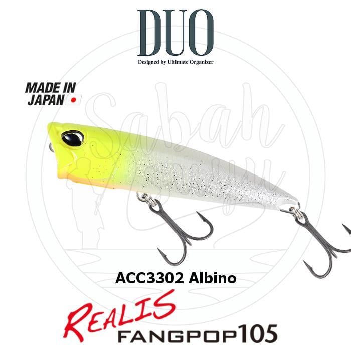 Duo Realis Fang Pop 105 Popper Sahte Yem ACC3302 Albino