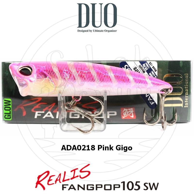 Duo Realis Fang Pop 105 SW Popper Sahte Yem ADA0218 Pink Gigo
