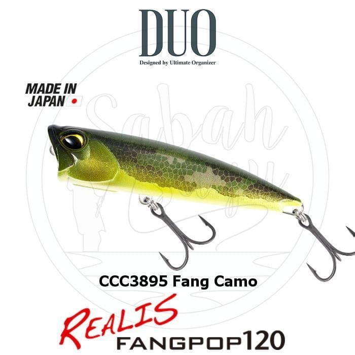 Duo Realis Fang Pop 120 Popper Sahte Yem CCC3895 Fang Camo
