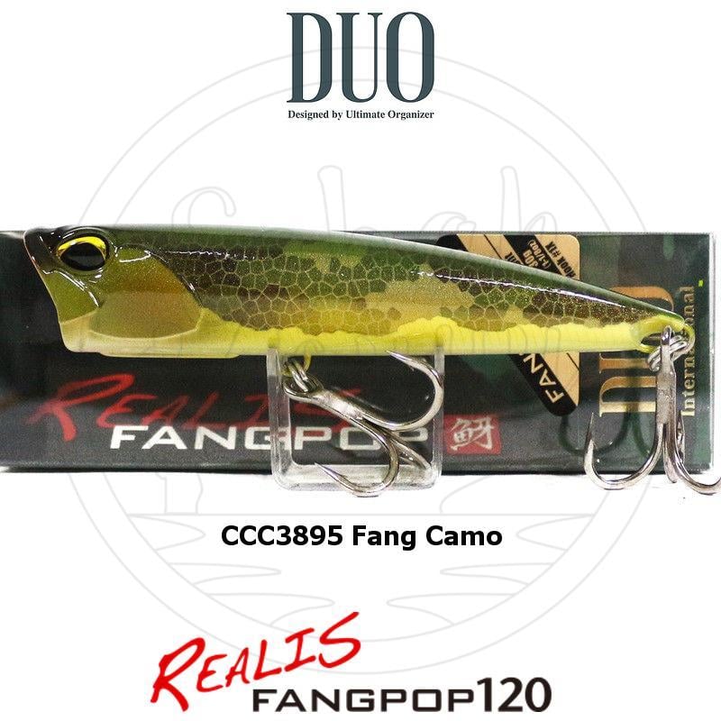 Duo Realis Fang Pop 120 Popper Sahte Yem CCC3895 Fang Camo