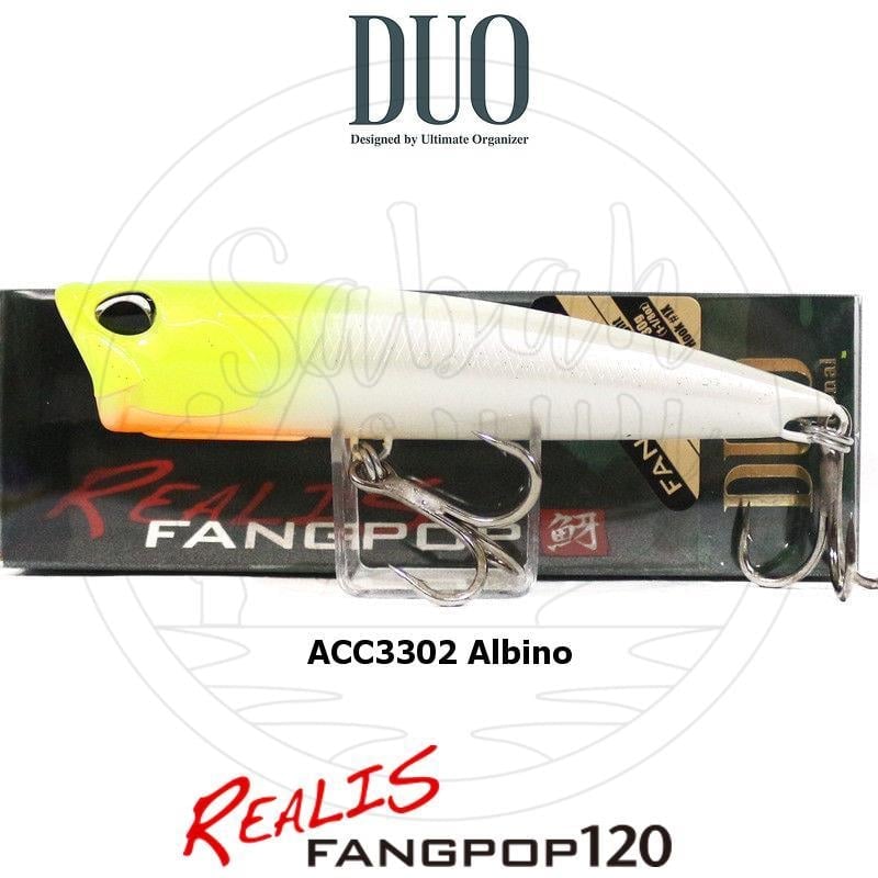 Duo Realis Fang Pop 120 Popper Sahte Yem ACC3302 Albino