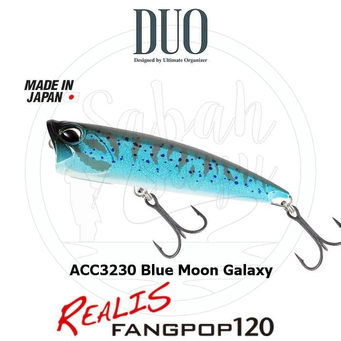 Duo Realis Fang Pop 120 Popper Sahte Yem ACC3230 Blue Moon Galaxy
