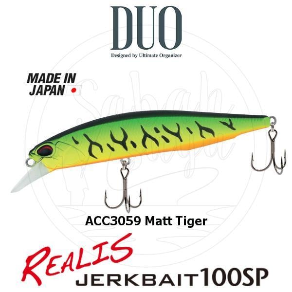 Duo Realis Jerkbait 100SP ACC3059 Mat Tiger