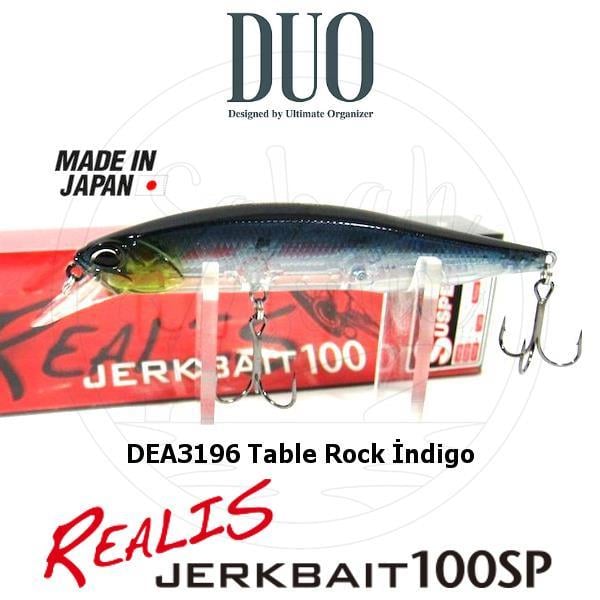 Duo Realis Jerkbait 100SP DEA3196 Table Rock Indigo