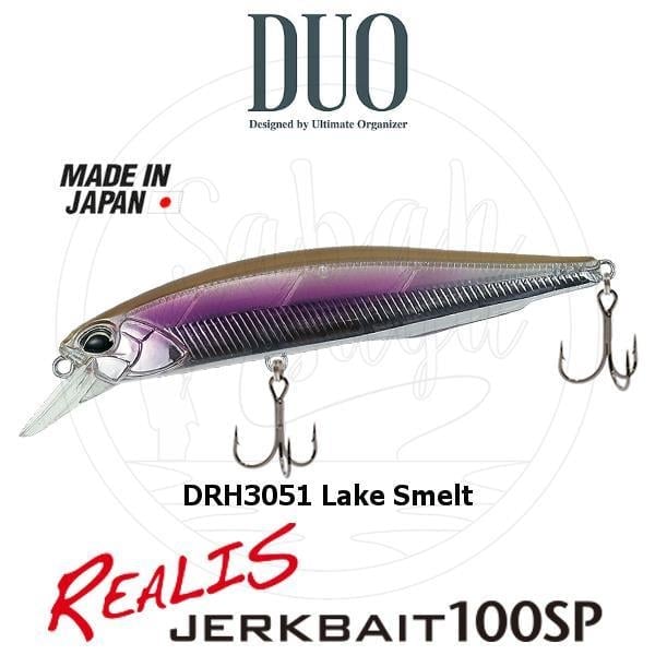 Duo Realis Jerkbait 100SP DRH3051 Lake Smelt