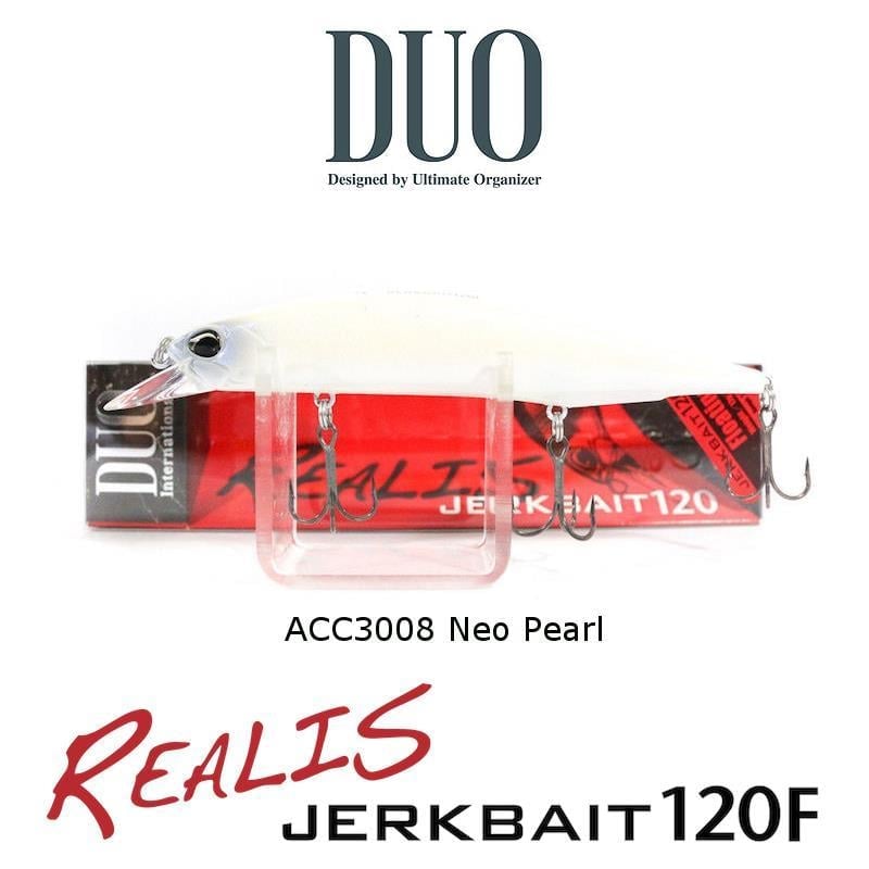 Duo Realis Jerkbait 120F ACC3008 Neo Pearl