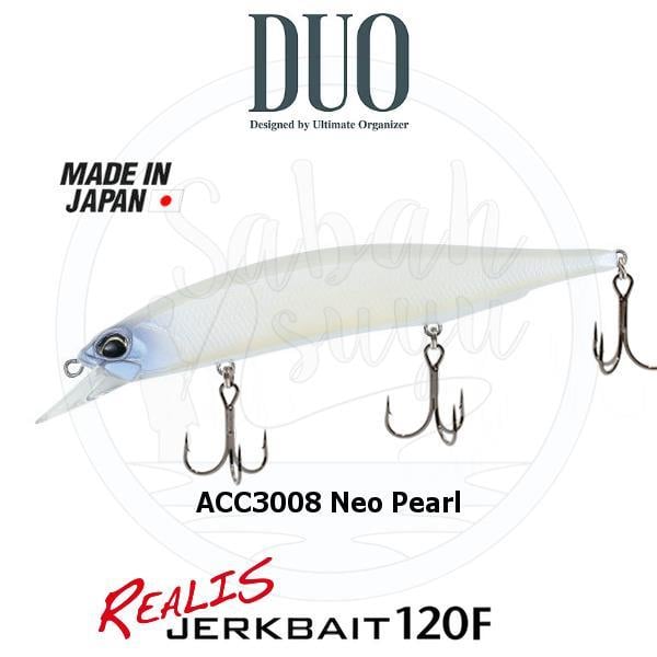 Duo Realis Jerkbait 120F ACC3008 Neo Pearl