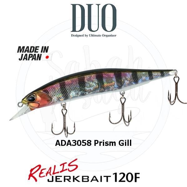Duo Realis Jerkbait 120F ADA3058 Prism Gill