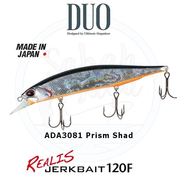 Duo Realis Jerkbait 120F ADA3081 Prism Shad