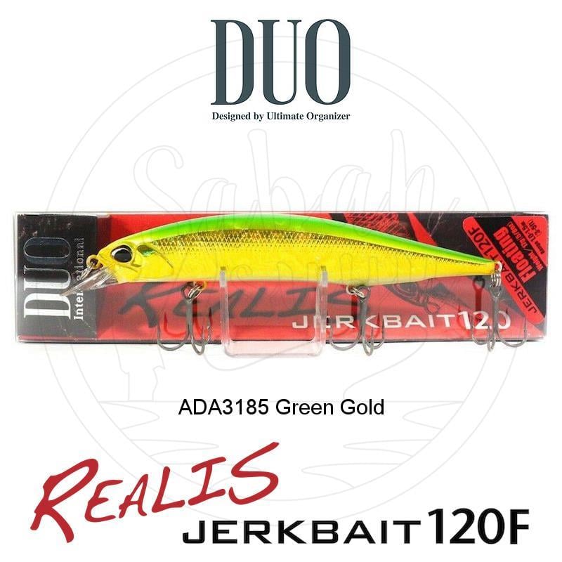 Duo Realis Jerkbait 120F ADA3185 Green Gold Sahte Balık