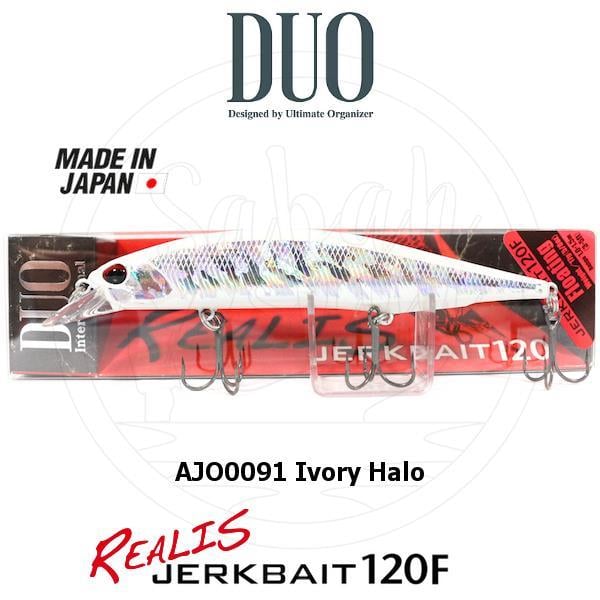 Duo Realis Jerkbait 120F AJO0091 Ivory Halo