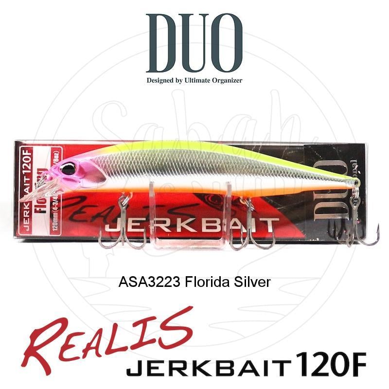 Duo Realis Jerkbait 120F ASA3223 Florida Silver Sahte Balık