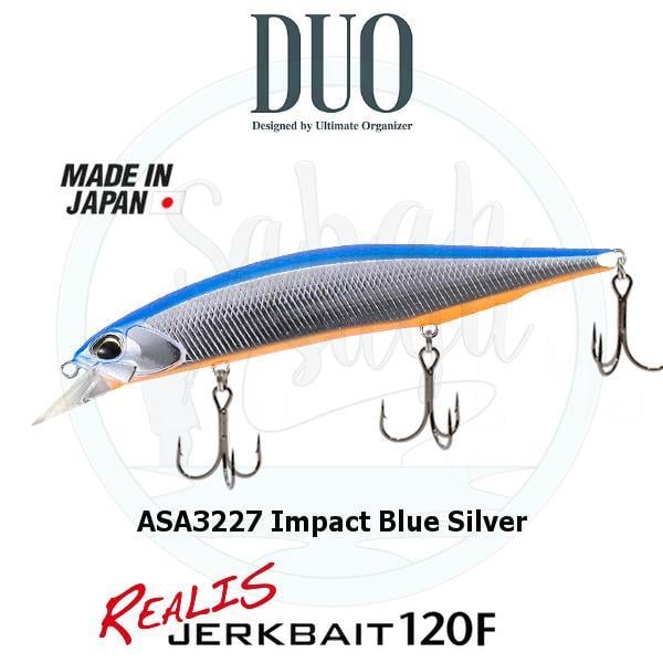 Duo Realis Jerkbait 120F ASA3227 Pro Blue Prism Sahte Balık