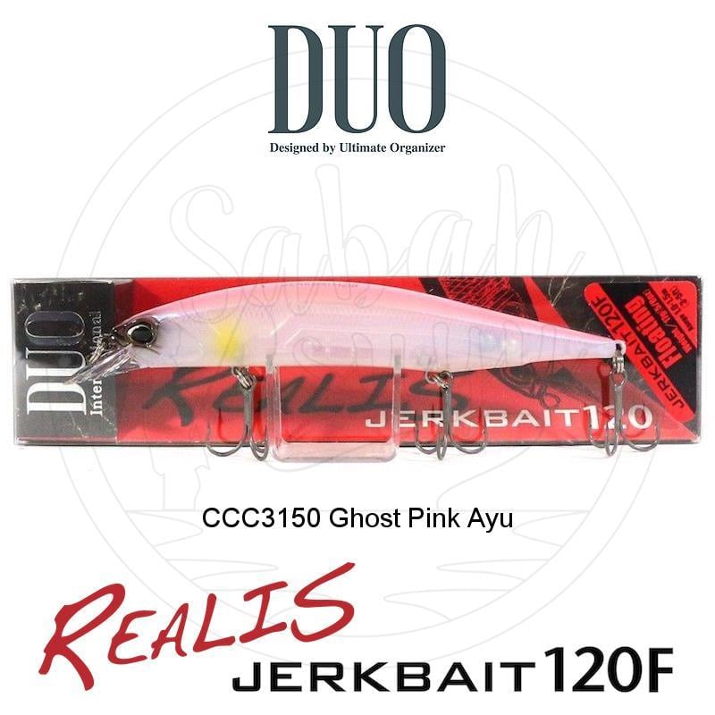 Duo Realis Jerkbait 120F CCC3150 Ghost Pink Ayu Sahte Balık
