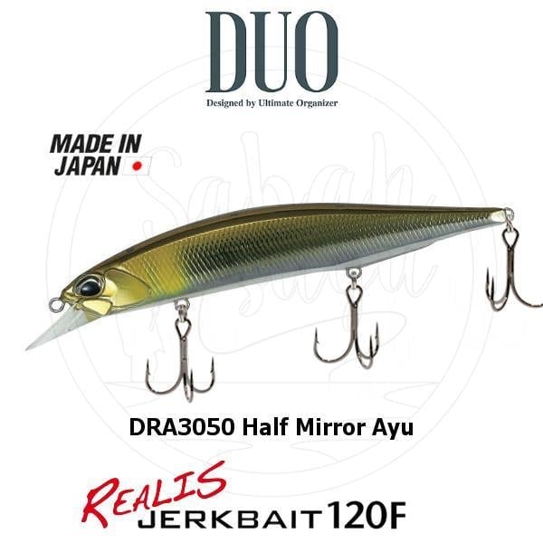 Duo Realis Jerkbait 120F DRA3050 Half Mirror Ayu