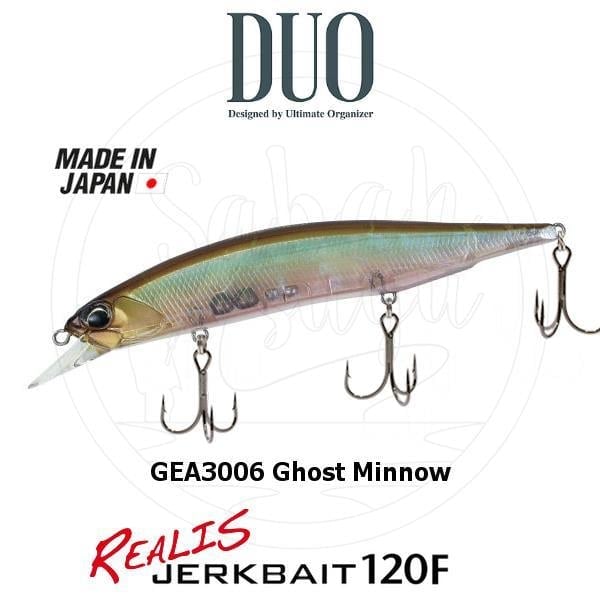Duo Realis Jerkbait 120F GEA3006 Ghost Minnow
