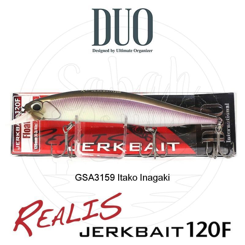 Duo Realis Jerkbait 120F GSA3159 Itako Inagaki Sahte Balık