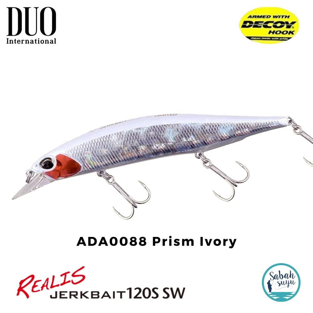 Duo Realis Jerkbait 120S SW ADA0088 Prism Ivory