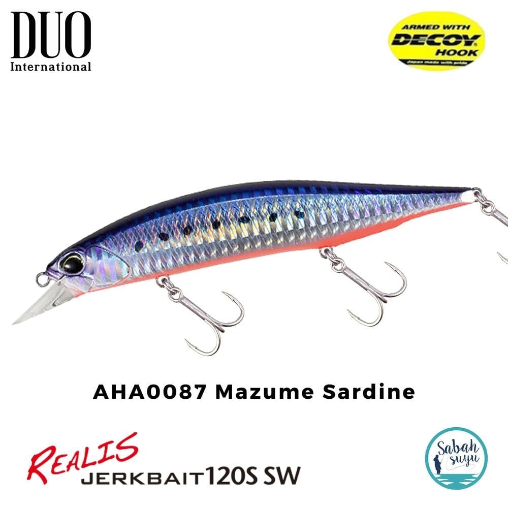 Duo Realis Jerkbait 120S SW AHA0087 Mazume Sardine