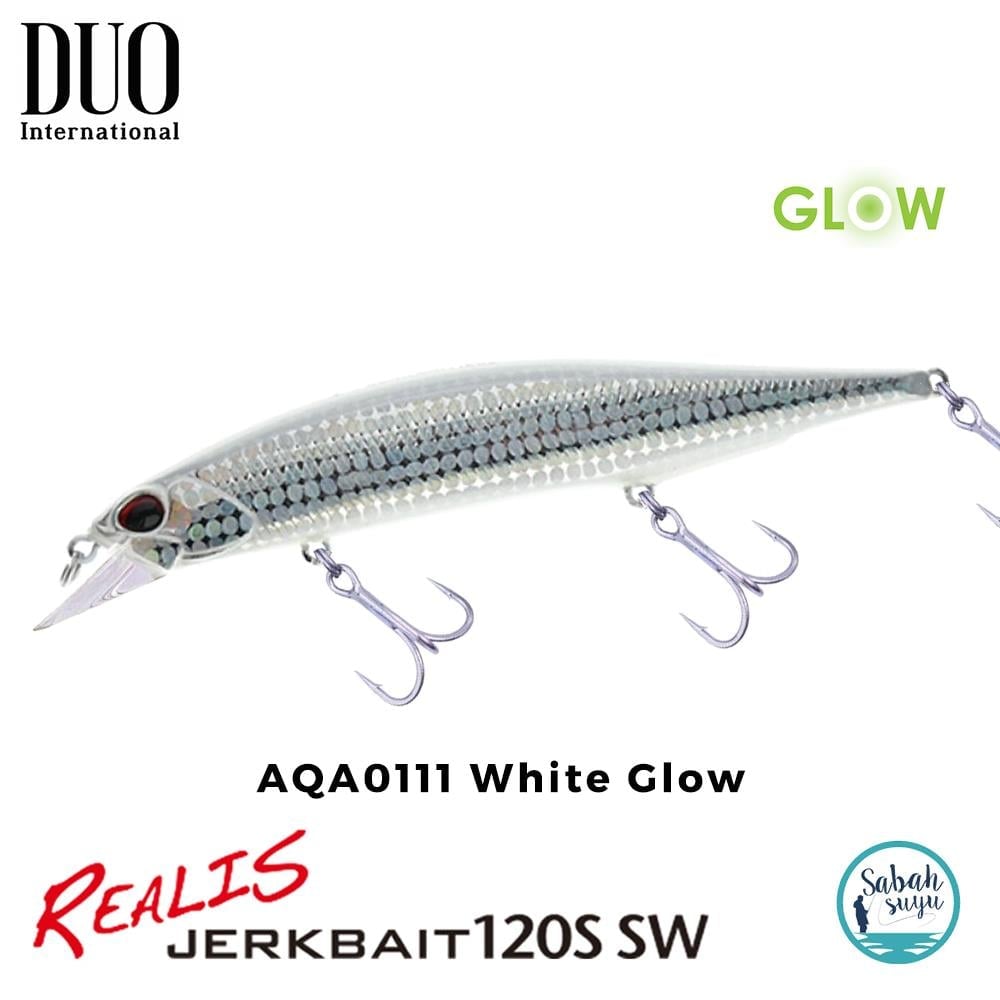Duo Realis Jerkbait 120S SW AQA0111 White Glow