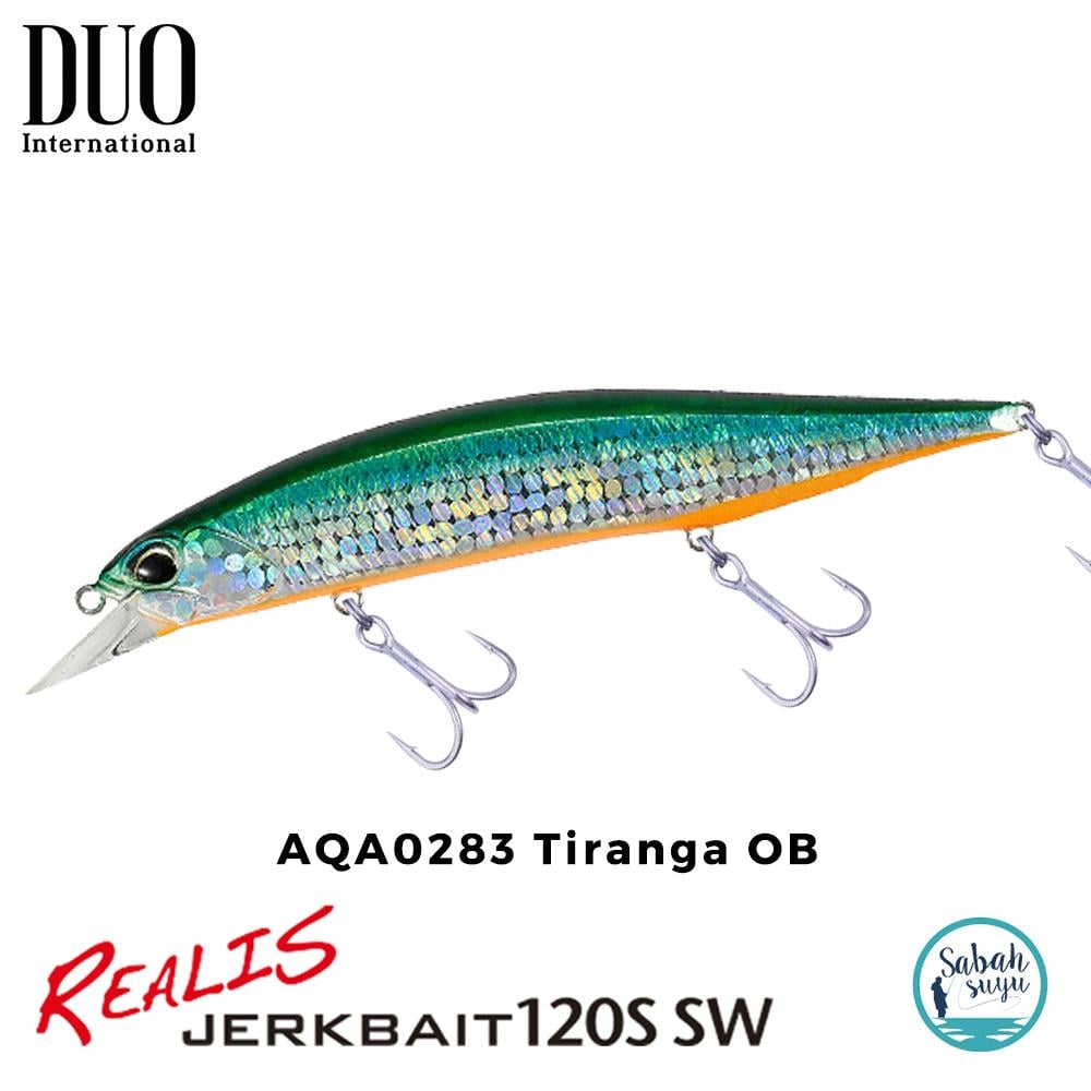 Duo Realis Jerkbait 120S SW AQA0283 Tiranga OB