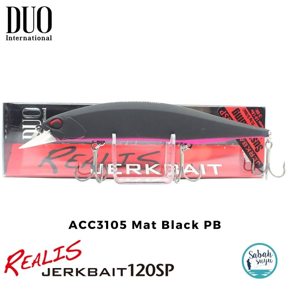 Duo Realis Jerkbait 120SP ACC3105 Mat Black PB