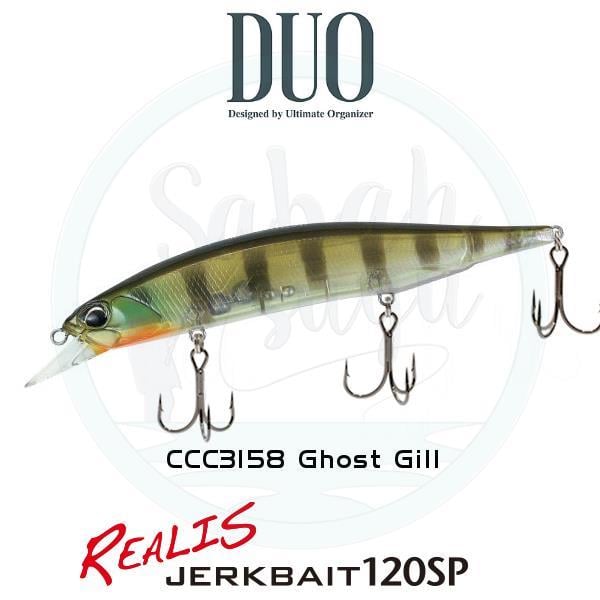 Duo Realis Jerkbait 120SP CCC3158 Ghost Gill Sahte Balık