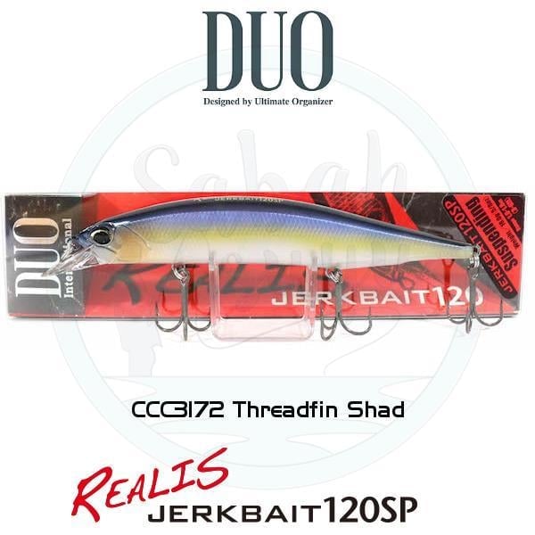 Duo Realis Jerkbait 120SP CCC3172 Threadfin Shad