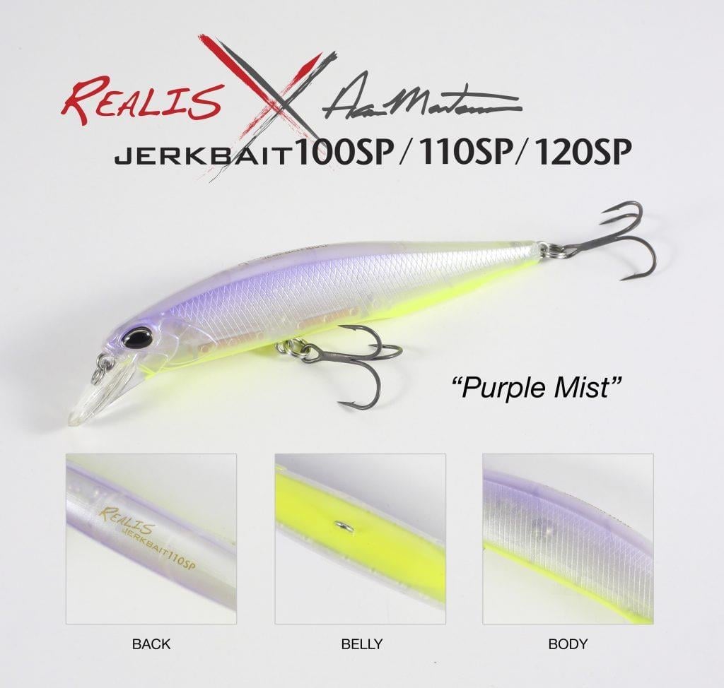 Duo Realis Jerkbait 120SP CCC3179 Purple Mist