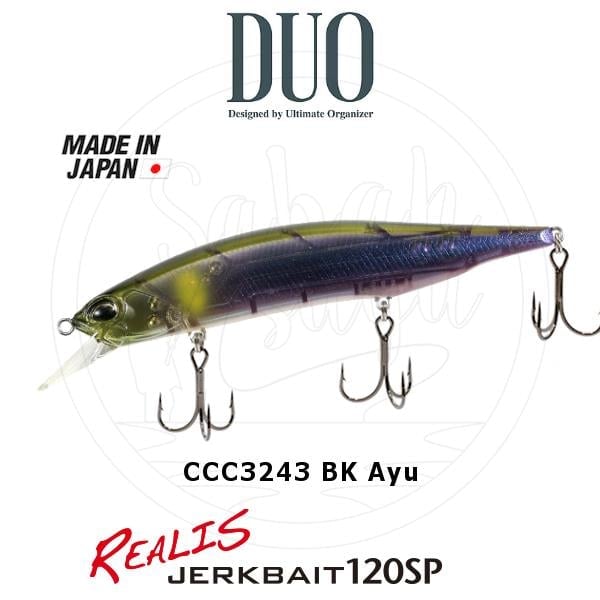 Duo Realis Jerkbait 120SP CCC3243 BK Ayu