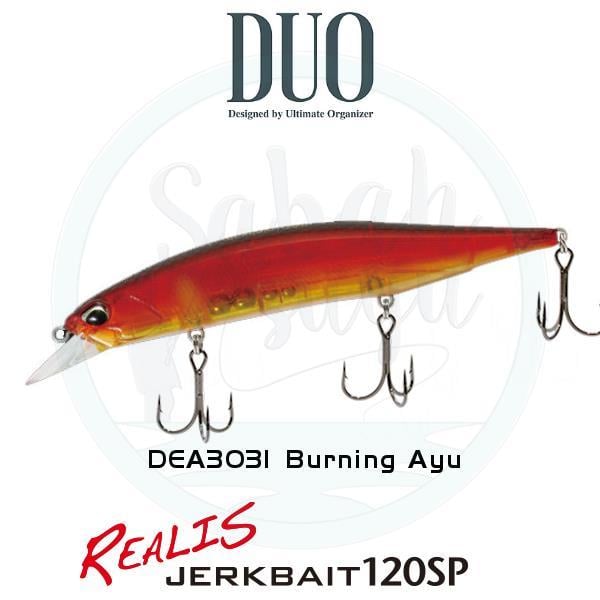 Duo Realis Jerkbait 120SP DEA3031 Burning Ayu