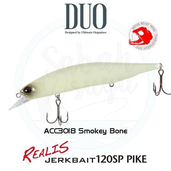 Duo Realis Jerkbait 120SP Pike ACC3018 Smokey Bone