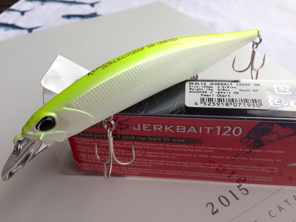 Duo Realis Jerkbait 120SP SW ACC0039 Pearl Chart OB