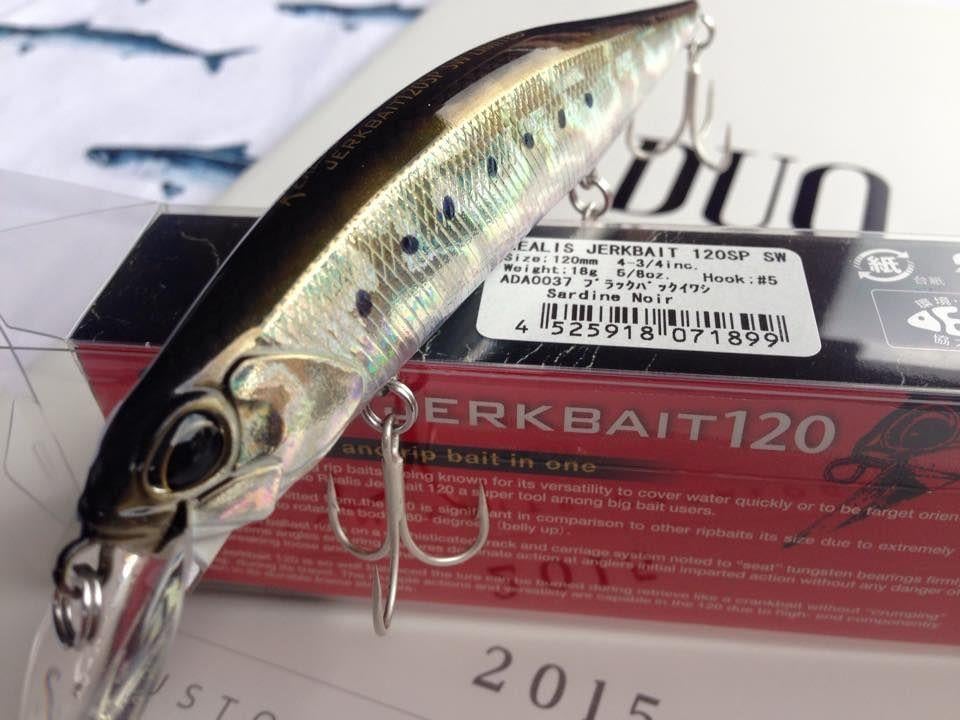 Duo Realis Jerkbait 120SP SW ADA0037 Sardine Noir